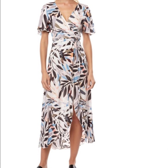 O’Neill🏝️ Carina Wrap Dress NWT! Size XS Hi LO - Picture 2 of 12